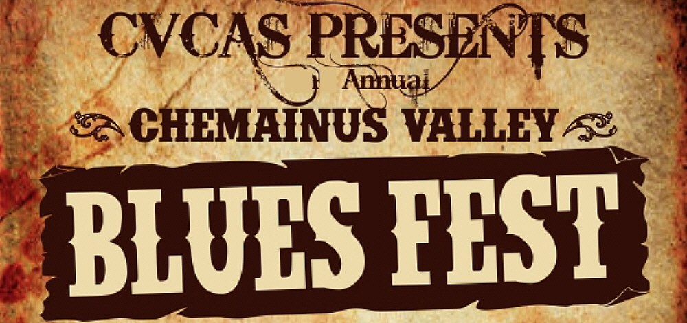Chemainus Blues Festival - July 8 and 9, 2024. Waterwheel Park, Chemainus, BC